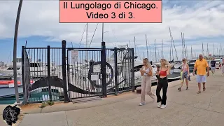 Lungolago di Chicago.  Video 3 di 3.