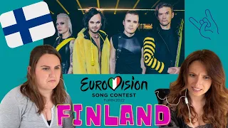 FINLAND Eurovision 2022 REACTION VIDEO - Jezebel - The Rasmus
