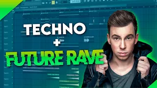 How To Make Future Techno Rave | Hardwell, Justus Style