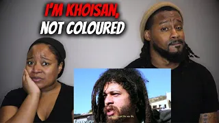 🇿🇦 American Couple Reacts "I'm Khoisan, NOT Coloured'" | The Demouchets REACT South Africa