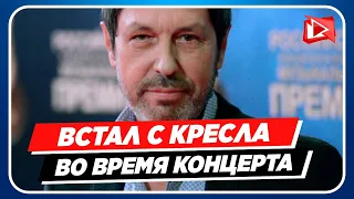 Николай Носков понялся с кресла во время концерта