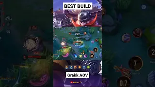 Best Build Grakk AOV - Arena of Valor #shorts