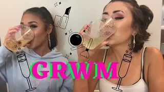 DRUNK GET READY WITH ME w/ Hannah Forcier