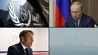 Akw Saporischschja: Putin und Macron für rasche IAEA-Inspektion | AFP