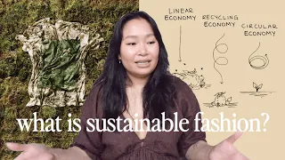 what sustainable fashion really means | biomaterials, close looped supply chains, fossil-fuel free