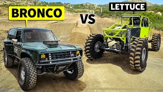 1350hp Rock Climbin’ Monster vs 650hp High Flyin’ Ford Bronco II // THIS vs THAT Off-Road