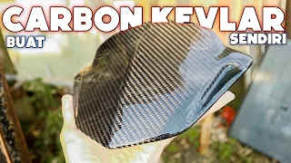 CARA BUAT KARBON FIBER / KEVLAR SENDIRI  - Carbon Project #1