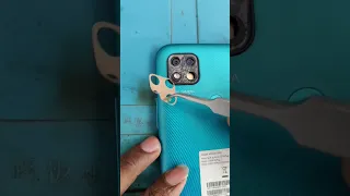 redmi 9a poco c31 camera glass keise change kare #youtubeshorts #shortsvideo #cameraglass #shorts