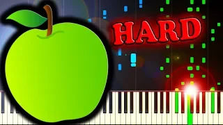 BAD APPLE!! - Piano Tutorial