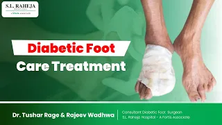 Diabetic Foot | Diabetic Foot Treatment In Hindi | Diabetic Foot Care | Diabetic Foot Ulcer | SLR