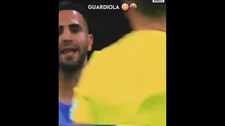 Guardiola reaction on Mahrez's miss 😱🔥😠