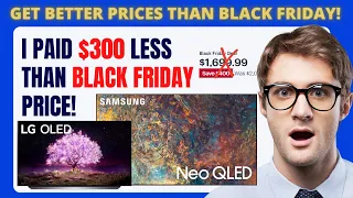 How to buy Better than Black Friday Deals on OLED TVs Neo QLED TVs and other electronics
