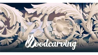 Woodcarving Baroque ornament ►► Урок Резьба по дереву