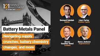 Battery Metals Panel: Navigating Supply Crunches, Battery Chemistry Changes, and More