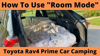 How to use Room Mode on your Toyota Rav4 Prime