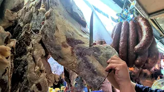 Carreteiro de charque:  comida típica gaúcha criada pelos antigos tropeiros