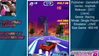 Asphalt 6 Adrenaline - Java Mobile Game Edition