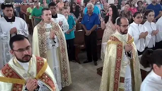 Zelo, piedade e beleza | Missa solene na Paróquia Cristo Rei- MT. | Procissão de Entrada.