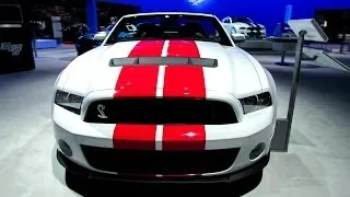 2014 Ford Mustang Shelby GT500 Convertible - Exterior and Interior Walkaround - 2013 LA Auto Show