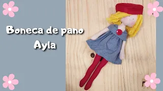 Boneca de pano fácil essa é a Ayla