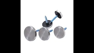 stainless steel mirror nails #furniture #cap #screw #glass