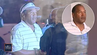'I'm Back!': Flashback Clip Shows OJ Simpson Getting Placed in Jail After Violating Bail (JAIL)