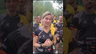 Staatssekretärin Siemtje Möller mit einem Grußwort von den Invictus Games 23 aus Düsseldorf