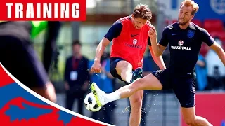 Pinpoint Finishing in England's First Training Session! | Inside Training | England