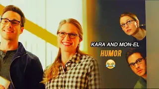 ● Kara and Mon-El- HUMOR