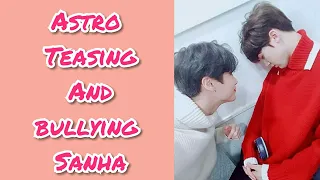 Astro (아스트로) teasing their Maknae sanha
