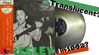 Colored Vinyl in 1962? Elvis Presley Japan Victor Albums with a Secret　1962年にカラーレコード❓（日本語字幕あり）