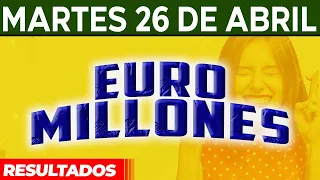 Resultado del sorteo Euromillones del Martes 26 de Abril del 2022. 😱🤑💰💵