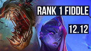 FIDDLESTICKS vs BEL'VETH (JNG) | Rank 1 Fiddle, 4/1/10, 68% winrate | KR Challenger | 12.12