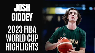 Josh Giddey Full 2023 FIBA World Cup Highlights