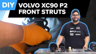 Volvo XC90 Front Strut & Spring Replacement DIY (2003-2014 P2 Volvo XC90 R-Design, V8, 3.2)