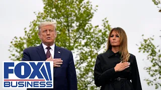 Trump delivers remarks at the Flight 93 National Memorial