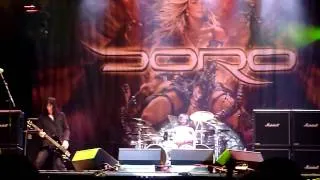 Doro Burning the Witches LIVE @ Skogsröjet 2012 in Sweden