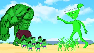 TEAM HULK PREGNANT vs TEAM MONSTER RADIATION : Monsters Ranked From Weakest To Strongest