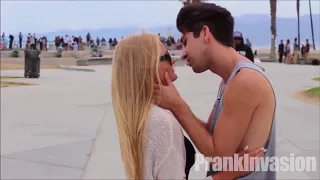 Kissing Prank -  Coin Edition   2017 || SEXY GIRLS KISSING