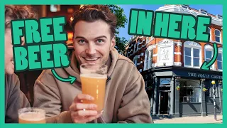 We Opened A London Pub Where All The Beer Is FREE!