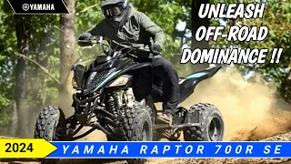 2024 Yamaha RAPTOR 700R SE: Unleash the Thrill!