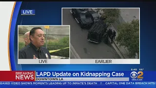 LAPD: Kidnap Suspect Visible In Car, Not Answering Contact Attempts