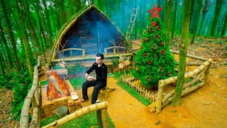 Full Video: Build Underground House With Is A Warm Bed System And A Fireplace - Survival Skills