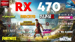 RX 470 Test In 20 Games In 2022 | i5 4590 + RX 470 4GB