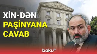 XİN Paşinyanın iddialarına cavab verib - BAKU TV (23.03.2023)