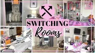 SWITCHING ROOMS | REARRANGING BEDROOMS | ITCH TO SWITCH