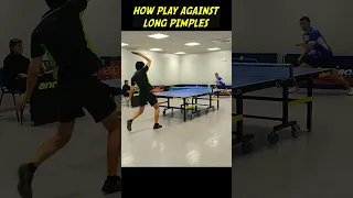 Attacking Long Pimples [👊📌🏓] Table Tennis