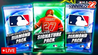 🔴LIVE | MLB 9 Innings 22 - Signature and Team Select Diamond Pack Opening!