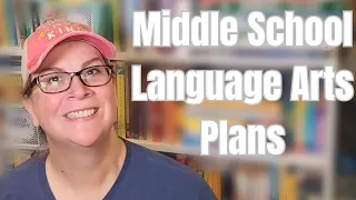 LANGUAGE ARTS PLANS // Middle School Grammar, Writing, Vocabulary, Speech, and More