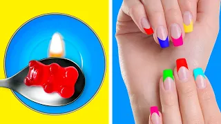 IDEAS CREATIVAS DE MANICURA Y TRUCOS DE UÑAS